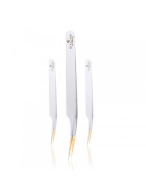 Pęseta Do Rzęs – Igła(White)