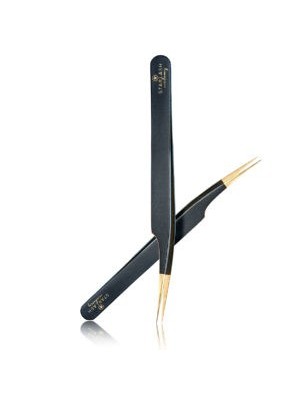 Pęseta Do Rzęs – Igła(Black-Gold)